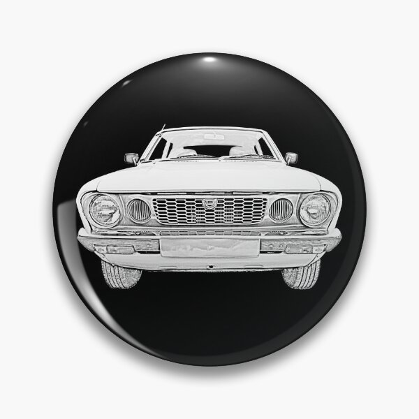 Item preview, Datsun 120Y / B211 classic car monochrome designed and sold by soitwouldseem.