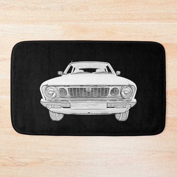 Item preview, Datsun 120Y / B211 classic car monochrome designed and sold by soitwouldseem.