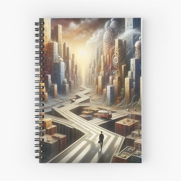 Item preview, A surrealist cityscape designed and sold by Michaelragheb.