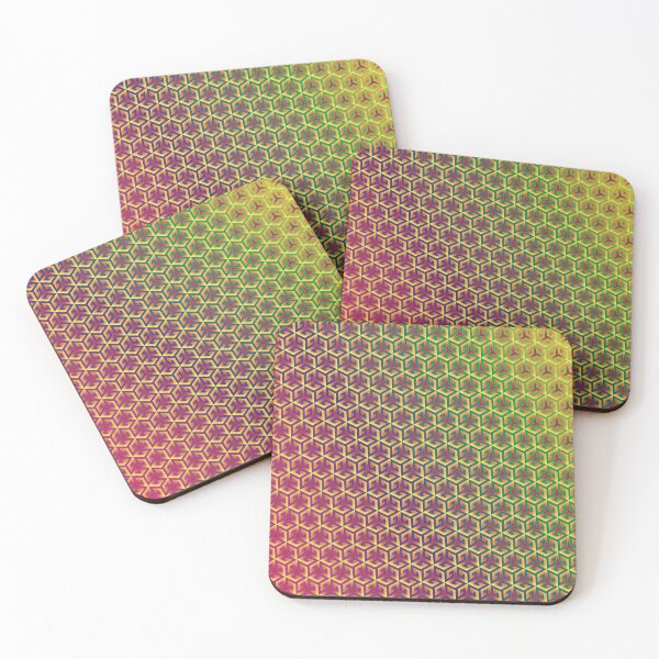 Item preview, 'Wild Stars' Cosmically Altered Trefoil Tesselation designed and sold by made-with-maths.