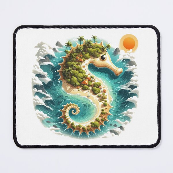 Item preview, Paradise Seahorse Islet designed and sold by FoxinhoSoumaila.
