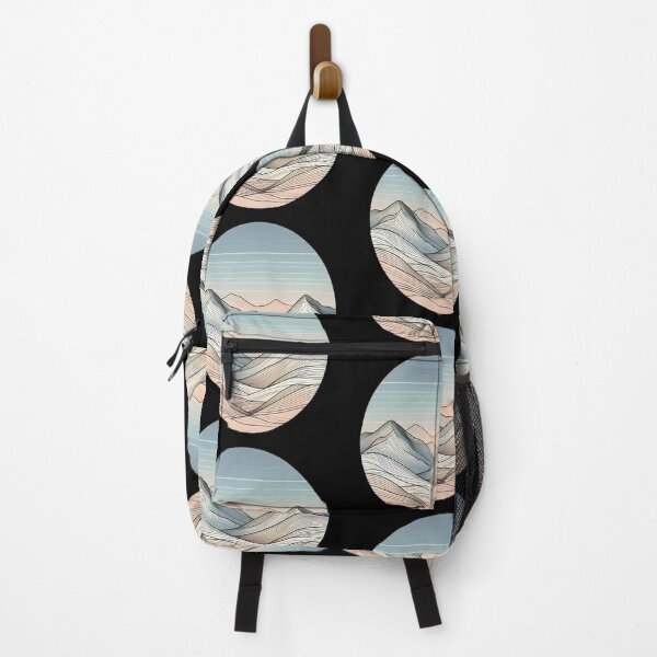 Item preview,  Minimalist Mountain Line Art Landscape designed and sold by IllumeInk.