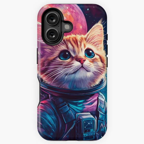 Item preview, Cat astronaut pink space designed and sold by AngelinaBezm.