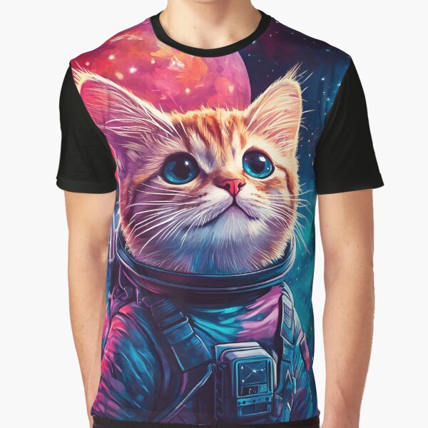 Item preview, Cat astronaut pink space designed and sold by AngelinaBezm.