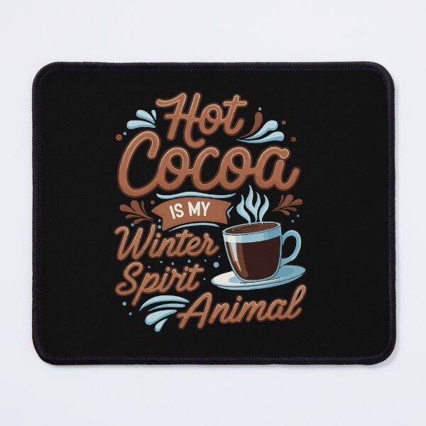 Item preview, Hot cocoa is my winter spirit animal designed and sold by SHOASHOPrb.