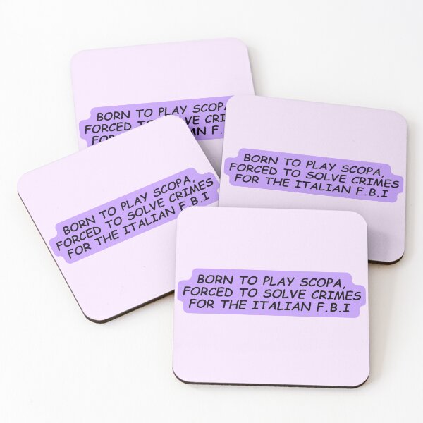 Item preview, Born to play Scopa (Nancy Drew: The Phantom of Venice) (purple + comic sans) designed and sold by Dizzydreamerr.