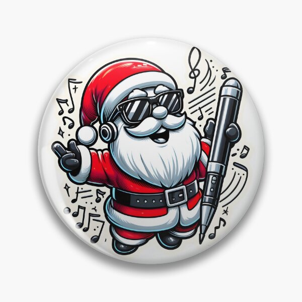 Item preview, Santa in the Mix: A Hip-Hop Holiday Vibe designed and sold by StellarValor.