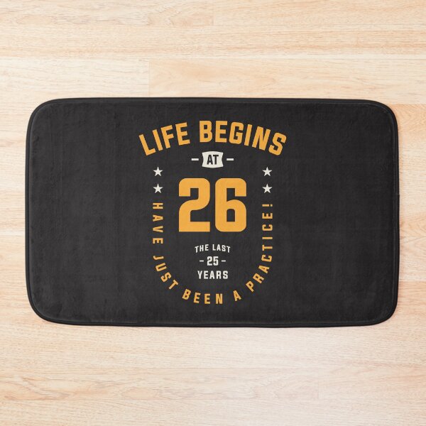 Item preview, Life Begins at 26 - 26th Birthday designed and sold by cidolopez.