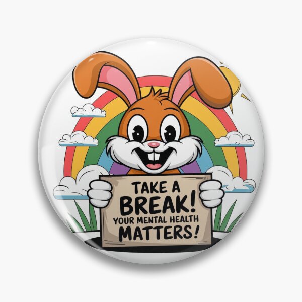 Item preview, Take a break your mental health matters!  designed and sold by GUNAPRIYAA.