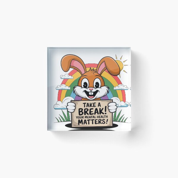 Item preview, Take a break your mental health matters!  designed and sold by GUNAPRIYAA.