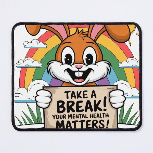 Item preview, Take a break your mental health matters! designed and sold by GUNAPRIYAA.