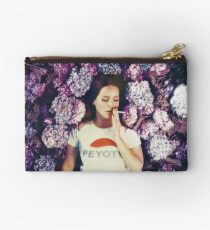 Lana Laying in Flowers Studio Pouch