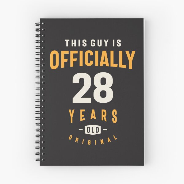 Item preview, This Guy is Officially 28 Years Old - 28th Birthday designed and sold by cidolopez.