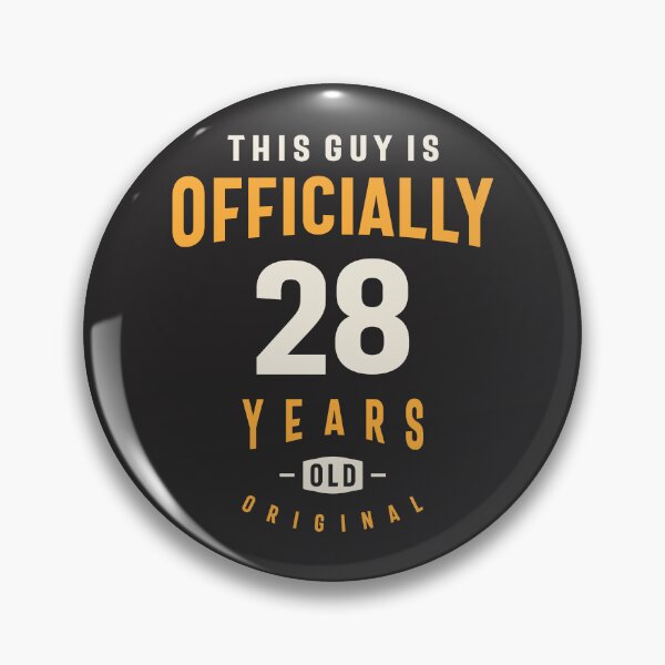 Item preview, This Guy is Officially 28 Years Old - 28th Birthday designed and sold by cidolopez.