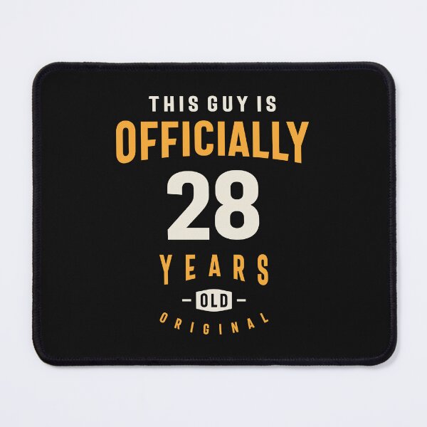 Item preview, This Guy is Officially 28 Years Old - 28th Birthday designed and sold by cidolopez.