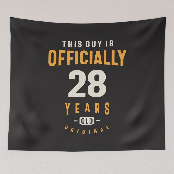Item preview, This Guy is Officially 28 Years Old - 28th Birthday designed and sold by cidolopez.