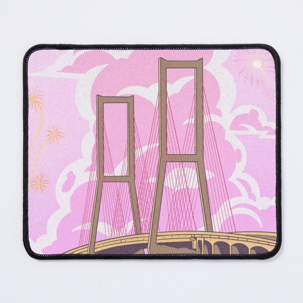 Item preview, Pink Anime Oregon Bridge designed and sold by InkImagination1.