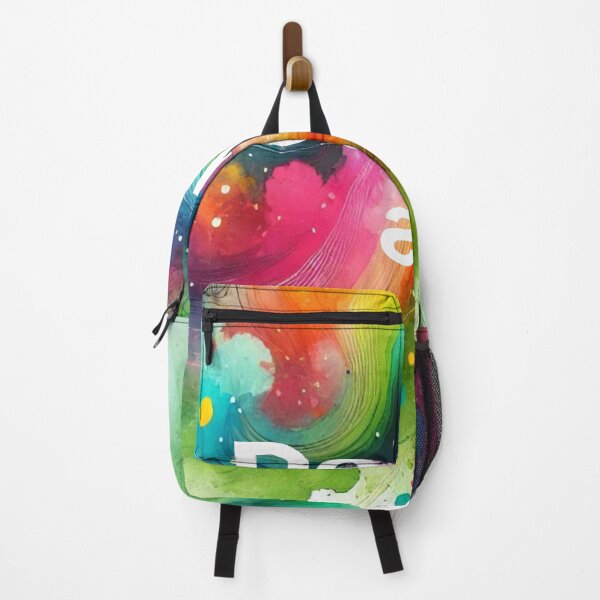 Item preview, Edgy Watercolor Colorful Half STUPID DESIGN, Unique and Unconventional designed and sold by villacreativa.