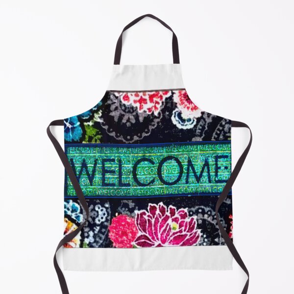 Item preview, Vibrant Welcome Door Mat designed and sold by Grafixo.