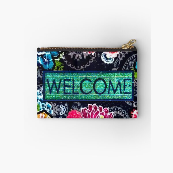 Item preview, Vibrant Welcome Door Mat designed and sold by Grafixo.