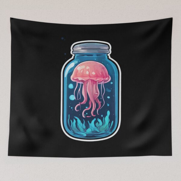 Item preview, Cool Jellyfish Terrarium  designed and sold by Planetporridge.