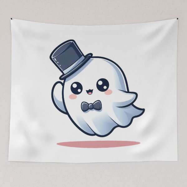 Item preview, Adorable Kawaii Ghost designed and sold by istoriadesign.