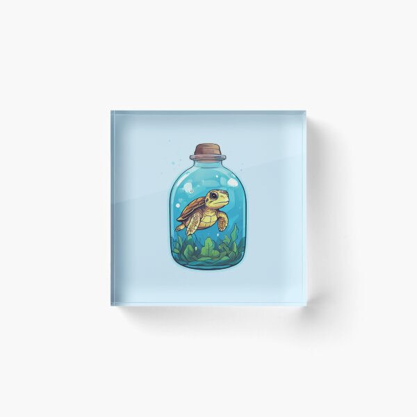 Item preview, Cool Turtle Terrarium  designed and sold by Planetporridge.