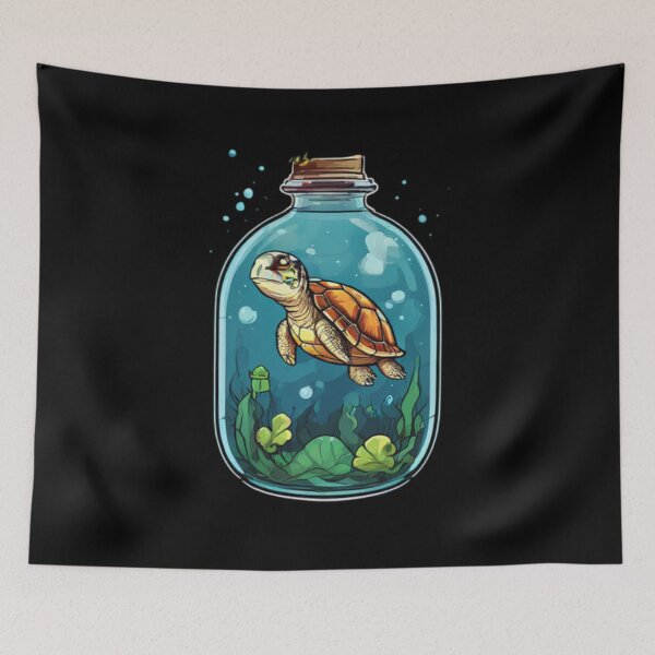 Item preview, Turtle Terrarium Art designed and sold by Planetporridge.