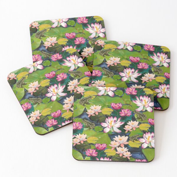 Item preview, Lotus Lily Frog Pond Full Color designed and sold by Wendy Roberts.