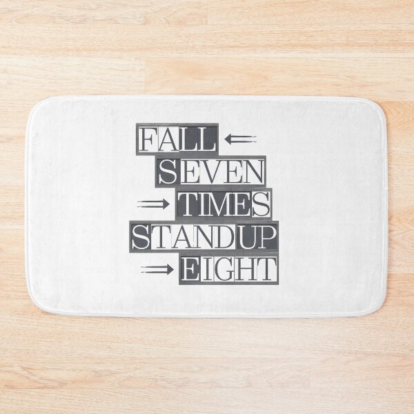 Item preview, Fall Seven Times, Stand up Eight designed and sold by Peace-Matters.
