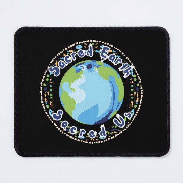 Item preview, sacred earth sacred us designed and sold by ZenAuraBoutique.