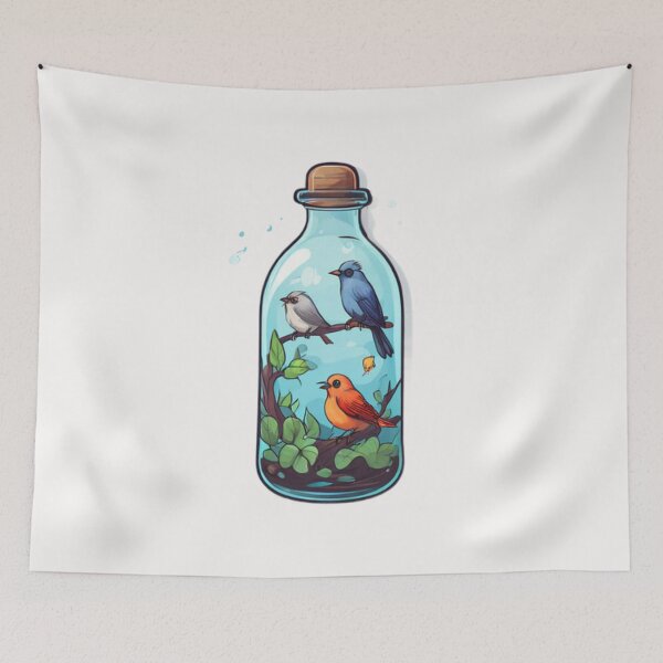 Item preview, Bird Terrarium  designed and sold by Planetporridge.