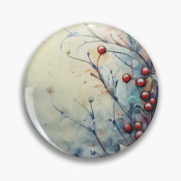 Item preview, Boho winter decor, winter wonderland 2, cool color palette, winter landscape, frozen ice, icicle, neutral colours, cool blue, blue tones, hollyberry  designed and sold by navitalidesign.