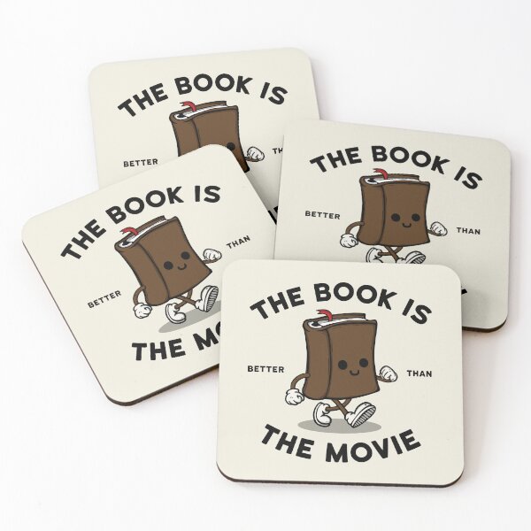 Item preview, The book is better than a movie designed and sold by NinoMelon.