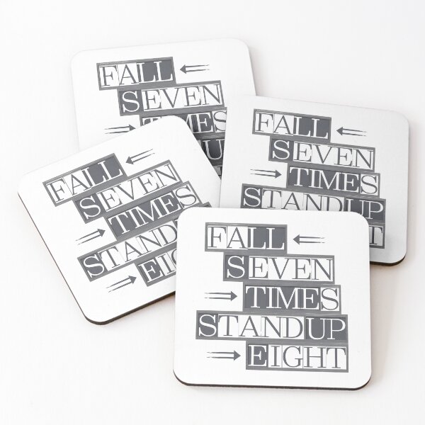 Item preview, Fall Seven Times, Stand up Eight designed and sold by Peace-Matters.