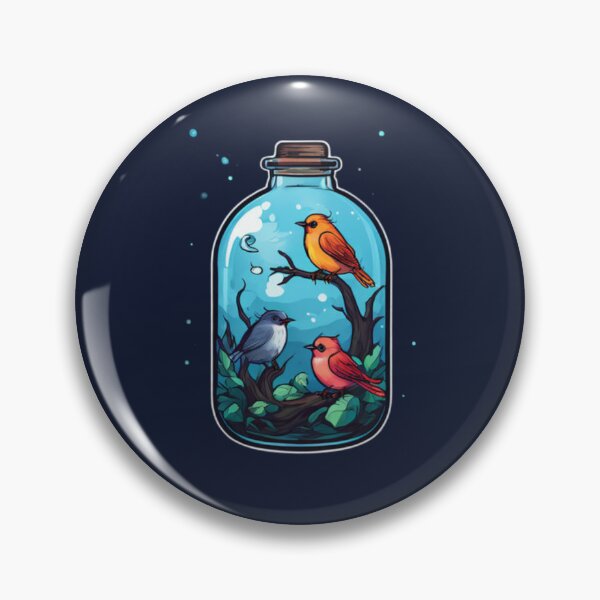 Item preview, Bird Terrarium Art designed and sold by Planetporridge.