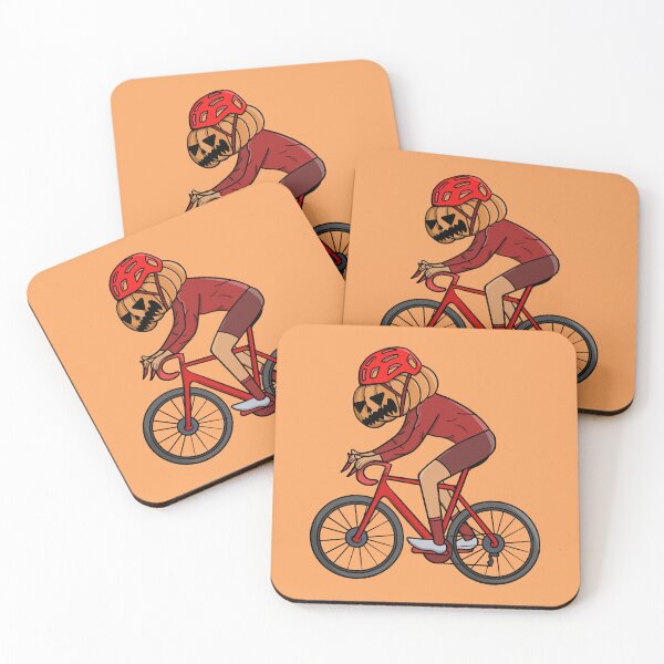 Item preview, Halloween Cyclist Pumpkin designed and sold by shopdiego.