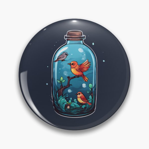 Item preview, Cool Bird Terrarium  designed and sold by Planetporridge.