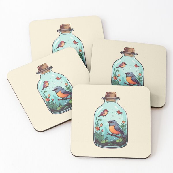 Item preview, Bird Terrarium Artwork designed and sold by Planetporridge.