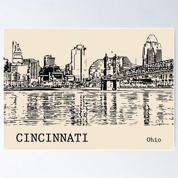 Item preview, Cincinnati Ohio designed and sold by Lakeric.