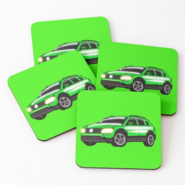Item preview, Electric Green SUV Flash designed and sold by YarkaYa.