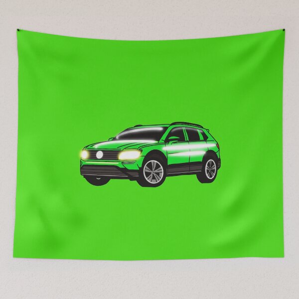 Item preview, Electric Green SUV Flash designed and sold by YarkaYa.