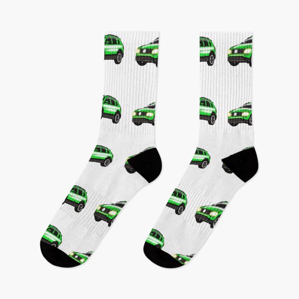 Item preview, Electric Green SUV Flash designed and sold by YarkaYa.
