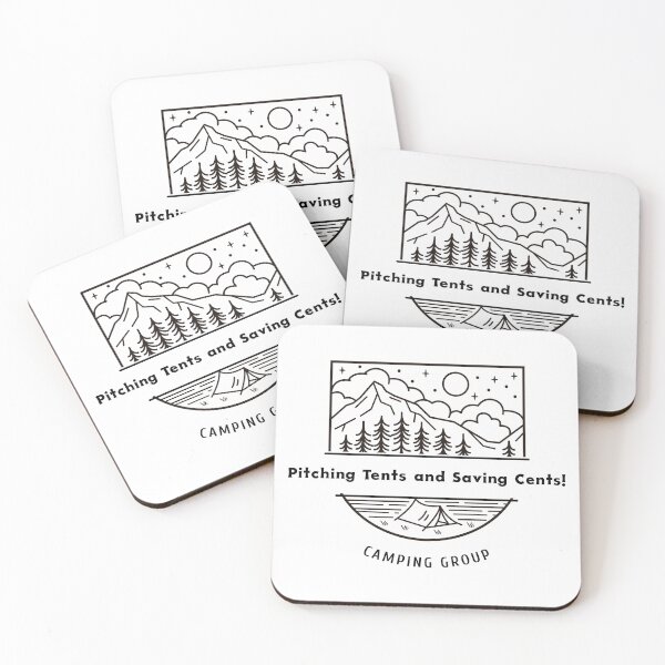 Item preview, Pitching Tents and Saving Cents designed and sold by Sharkdesigns89.