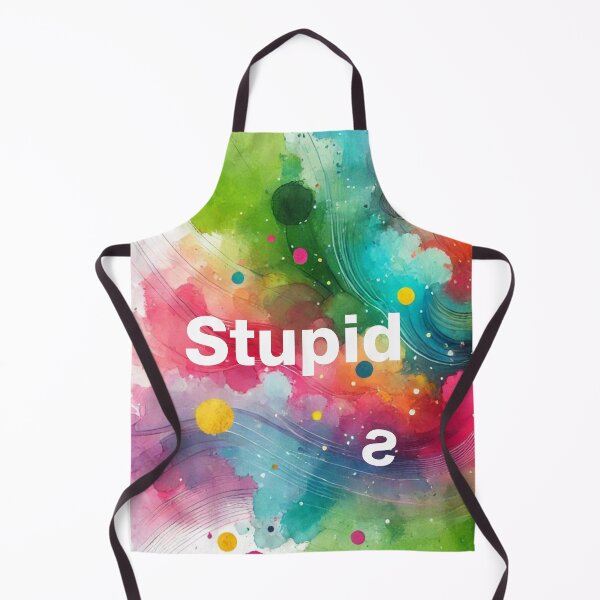 Item preview, Edgy Watercolor Colorful Other Half STUPID DESIGN, Unique and Unconventional designed and sold by villacreativa.