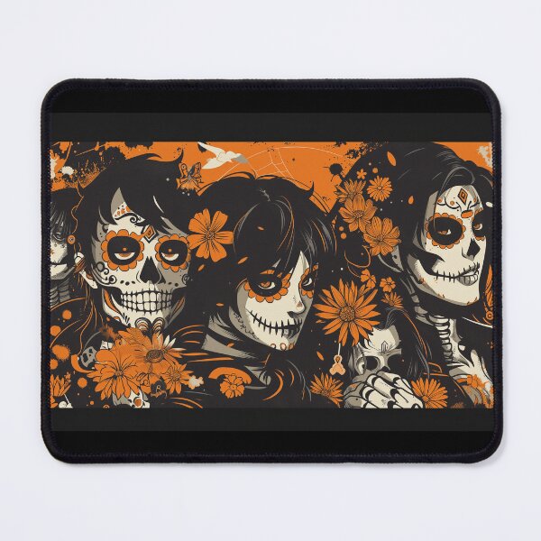 Item preview, Halloween sugar skulls designed and sold by FeniceArt.