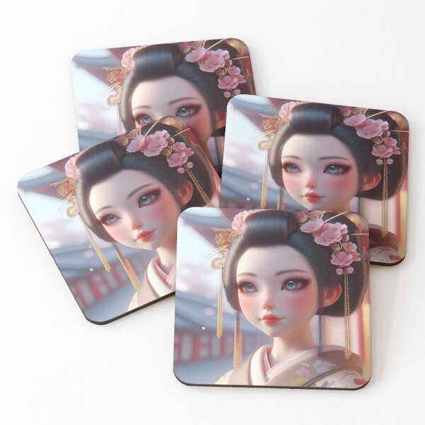 Item preview, Geisha Cute designed and sold by GalleryBrisArt.