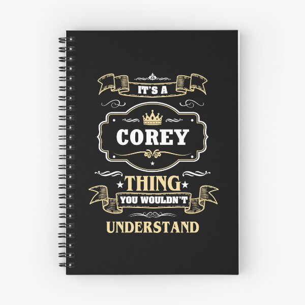 Item preview, It Is A Corey Thing You Wouldn't Understand Corey Name Shirt designed and sold by GensBarlow.