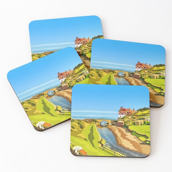Item preview, Sandsend (from Low Lane) designed and sold by Richard O'Neill Art.