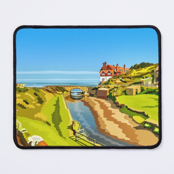Item preview, Sandsend (from Low Lane) designed and sold by Richard O'Neill Art.